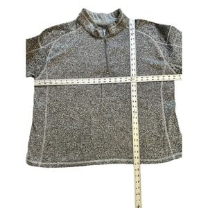 Jackson Hole Outerwear Half Zip Fleece Sweatshirt Size‎ 3XLarge Heather Gray